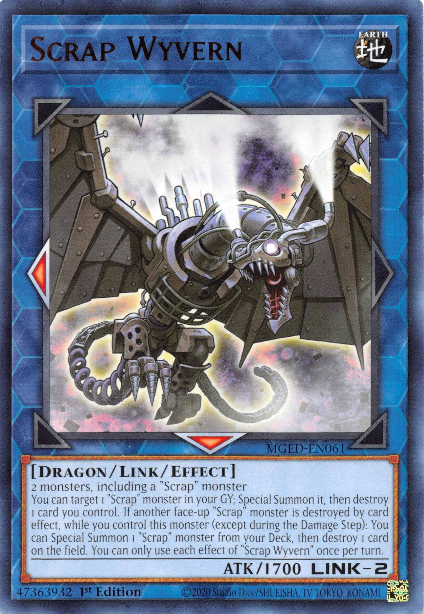 Scrap Wyvern [MGED-EN061] Rare | Good Games Adelaide SA