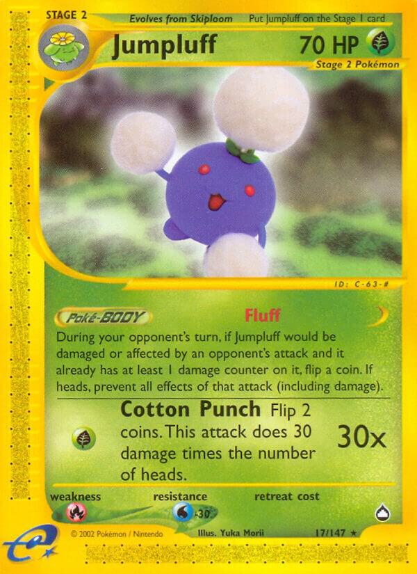 Jumpluff 017/147 (Aquapolis)  | Good Games Adelaide SA