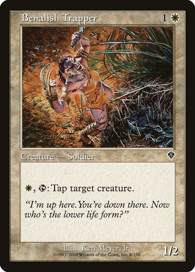 Benalish Trapper 8 (Invasion)  - Foil | Good Games Adelaide SA