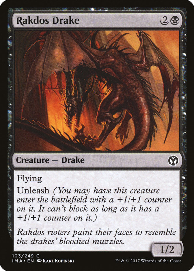 Rakdos Drake [Iconic Masters] | Good Games Adelaide SA