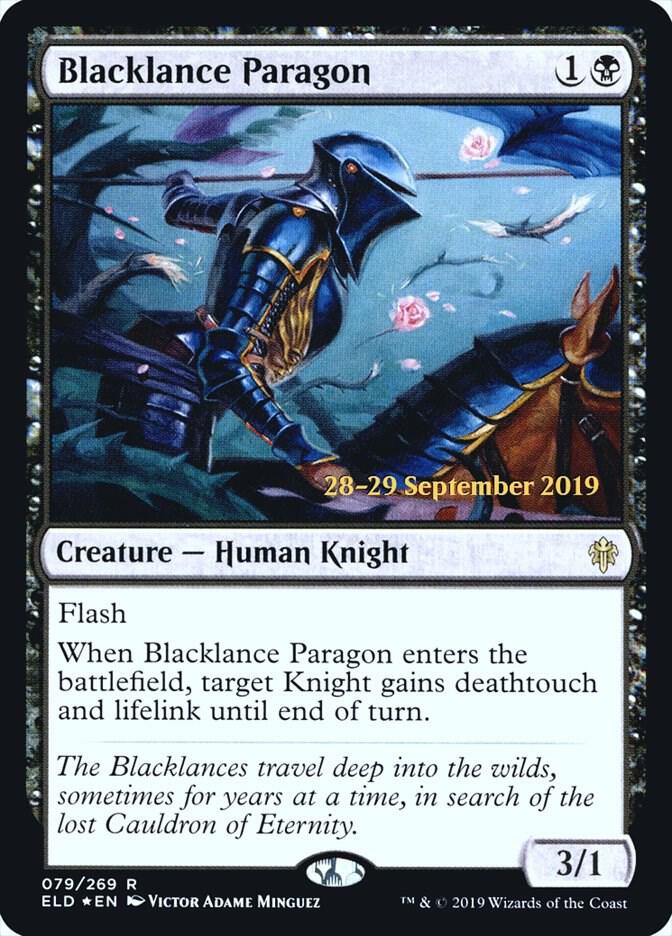 Blacklance Paragon 79 (Prerelease Cards)  - Foil | Good Games Adelaide SA