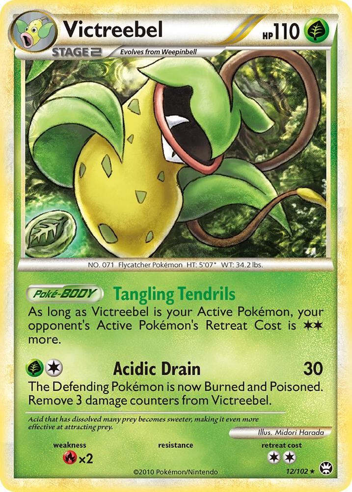 Victreebel 12/102 (Triumphant)  - Holofoil | Good Games Adelaide SA