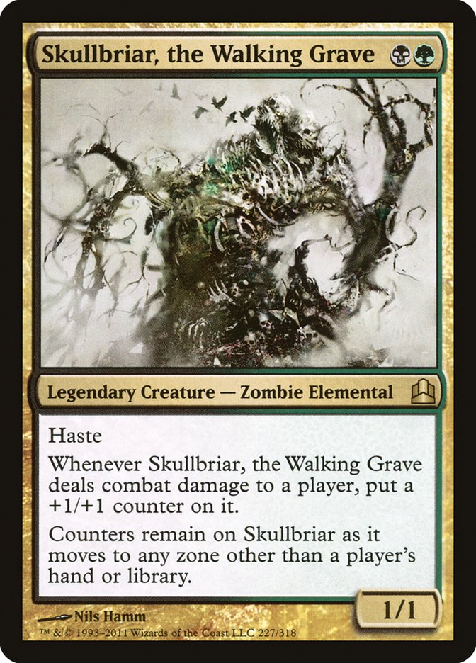 Skullbriar, the Walking Grave [Commander 2011] | Good Games Adelaide SA