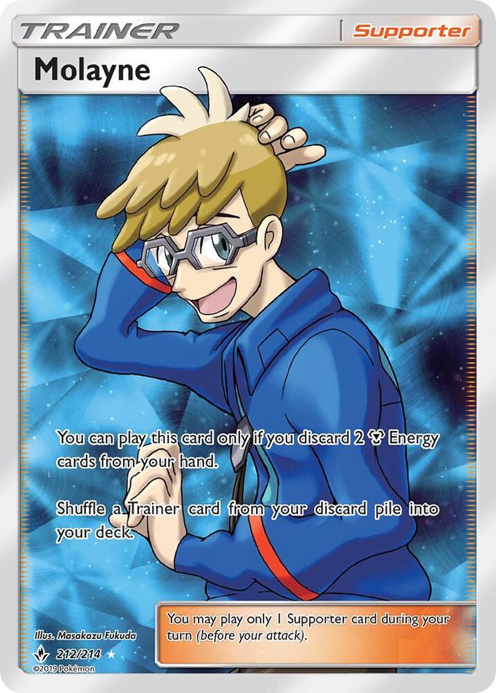 Molayne Full Art 212/214 (SM - Unbroken Bonds)  - Holofoil | Good Games Adelaide SA