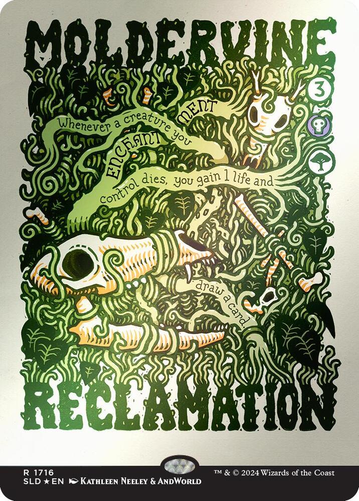 Moldervine Reclamation Rainbow Foil 1716 (Secret Lair Drop Series)  - Foil | Good Games Adelaide SA