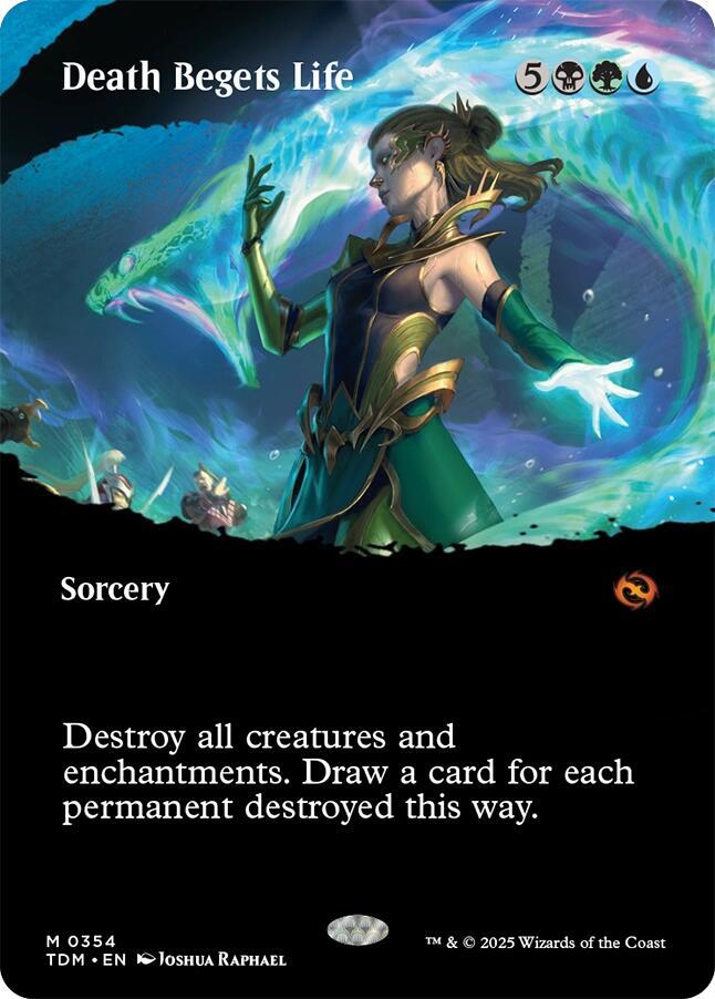 Death Begets Life 354 (Tarkir: Dragonstorm)  | Good Games Adelaide SA
