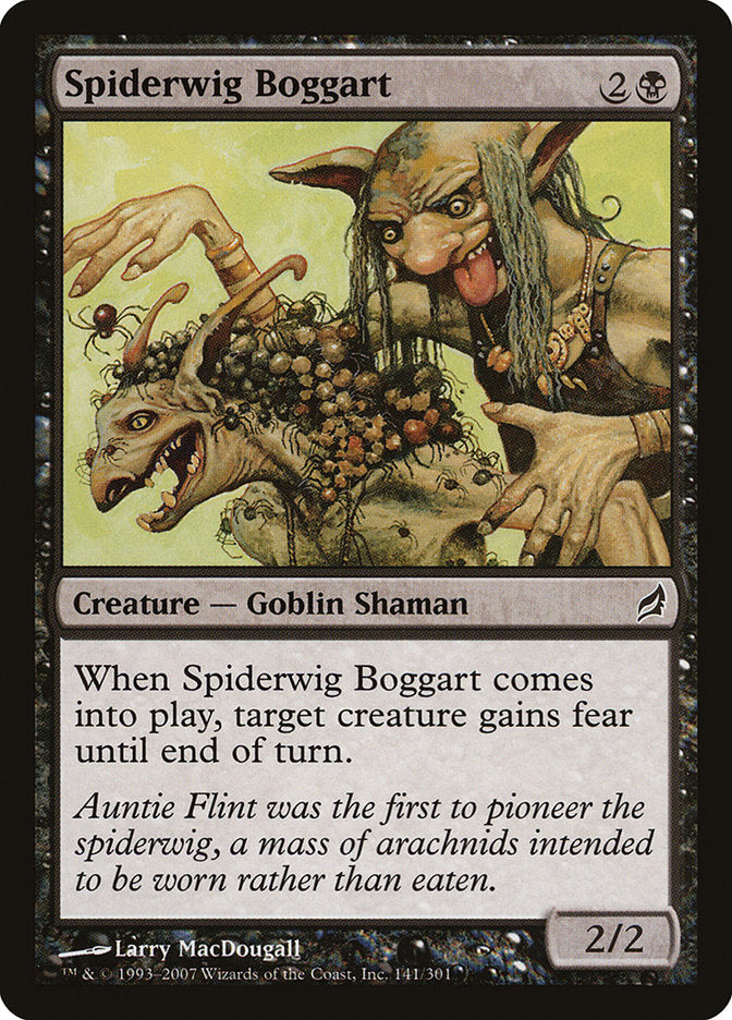 Spiderwig Boggart 141 (Lorwyn)  - Foil | Good Games Adelaide SA