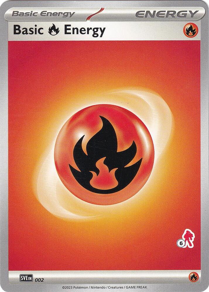 Basic Fire Energy Armarouge 6 002 (Battle Academy 2024)  | Good Games Adelaide SA