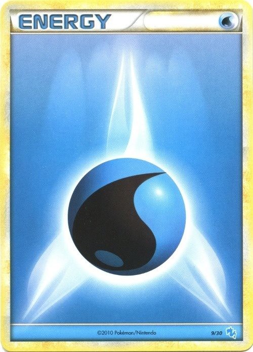Water Energy (9/30) [HeartGold & SoulSilver: Trainer Kit - Gyarados] | Good Games Adelaide SA