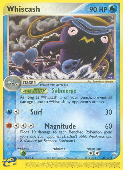 Whiscash (48/97) [EX: Dragon] | Good Games Adelaide SA