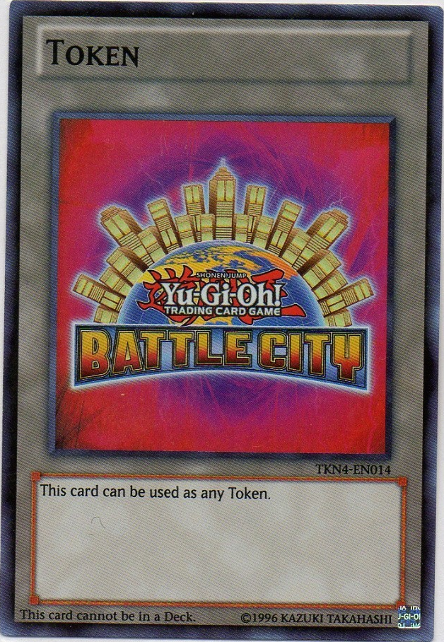 Yu-Gi-Oh! Battle City Token [TKN4-EN014] Super Rare | Good Games Adelaide SA