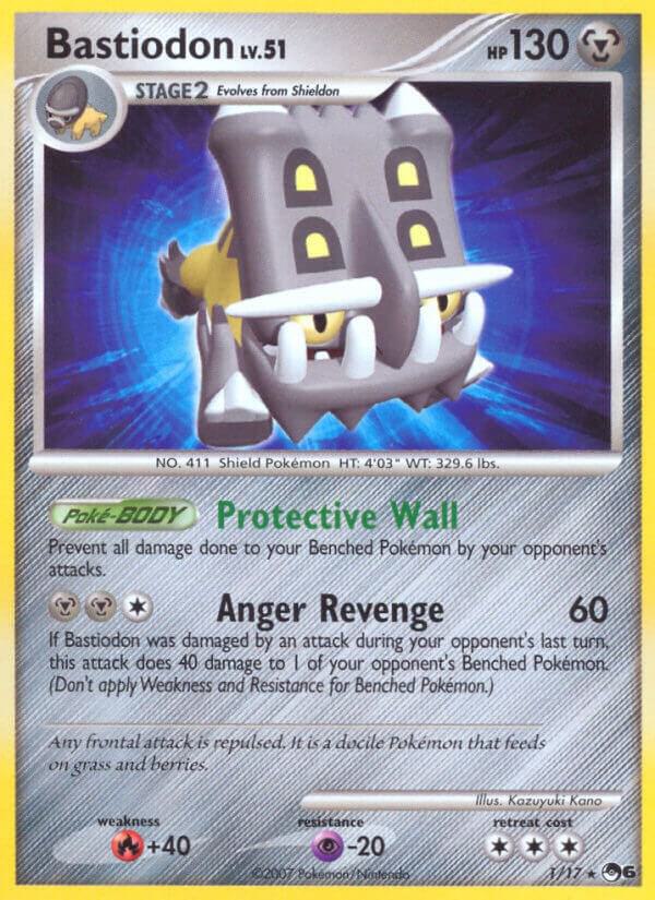 Bastiodon 001/017 (POP Series 6)  | Good Games Adelaide SA