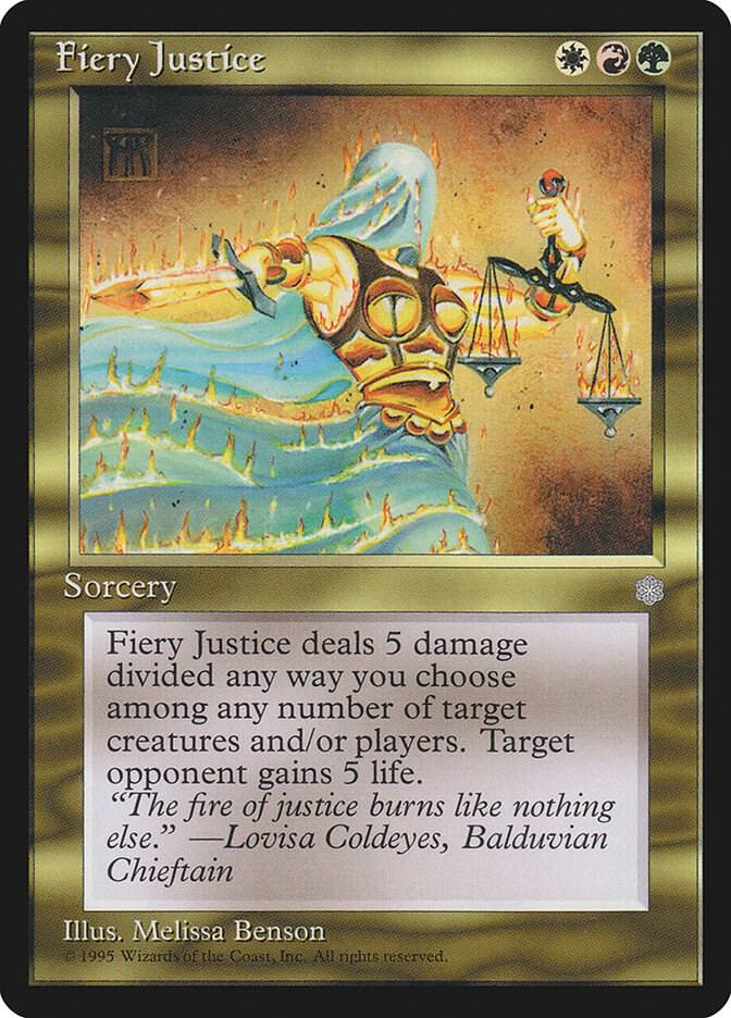 Fiery Justice  (Ice Age)  | Good Games Adelaide SA