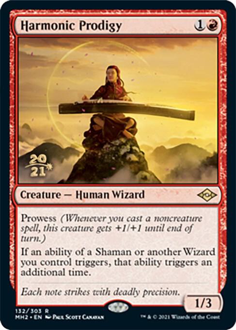 Harmonic Prodigy 132 (Prerelease Cards)  - Foil | Good Games Adelaide SA