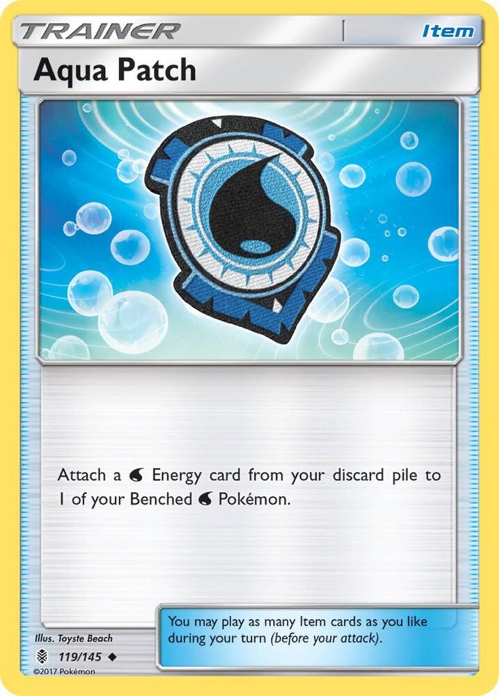Aqua Patch 119/145 (SM - Guardians Rising)  | Good Games Adelaide SA