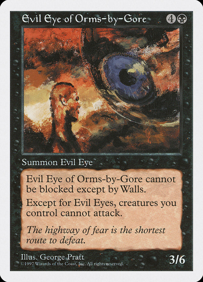 Evil Eye of Orms-by-Gore [Fifth Edition] | Good Games Adelaide SA