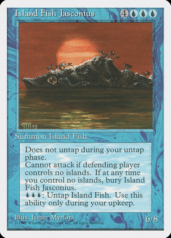 Island Fish Jasconius  (Fourth Edition)  | Good Games Adelaide SA