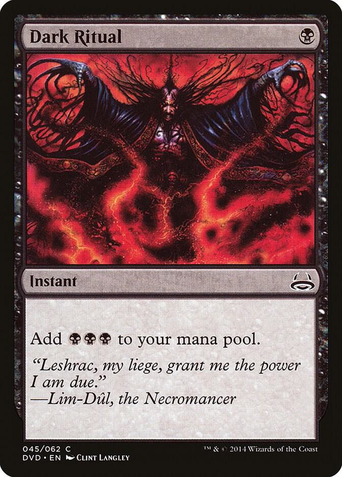 Dark Ritual 45 (Duel Decks: Anthology)  | Good Games Adelaide SA