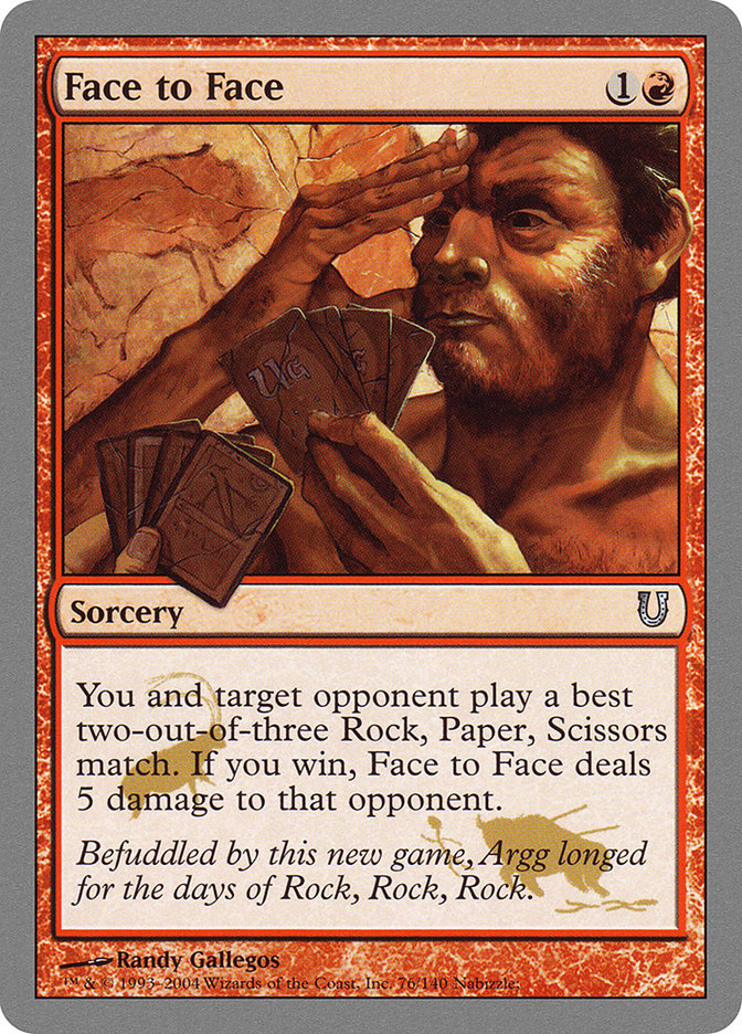 Face to Face 76 (Unhinged)  - Foil | Good Games Adelaide SA