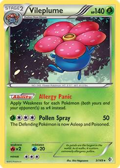 Vileplume 3 149 BW Boundaries Crossed 003/149 (Deck Exclusives)  | Good Games Adelaide SA