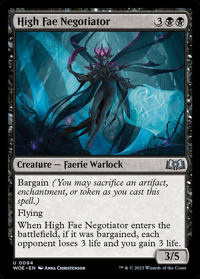 High Fae Negotiator 94 (Wilds of Eldraine)  | Good Games Adelaide SA