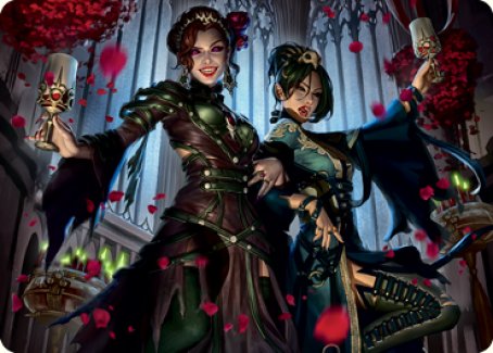 Falkenrath Celebrants 2 Art Card [Innistrad: Crimson Vow Art Series] | Good Games Adelaide SA