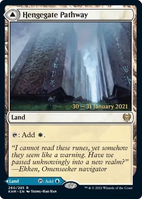 Hengegate Pathway 260 (Prerelease Cards)  - Foil | Good Games Adelaide SA