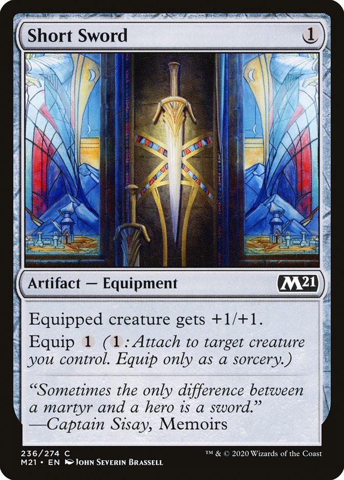 Short Sword [Core Set 2021] | Good Games Adelaide SA