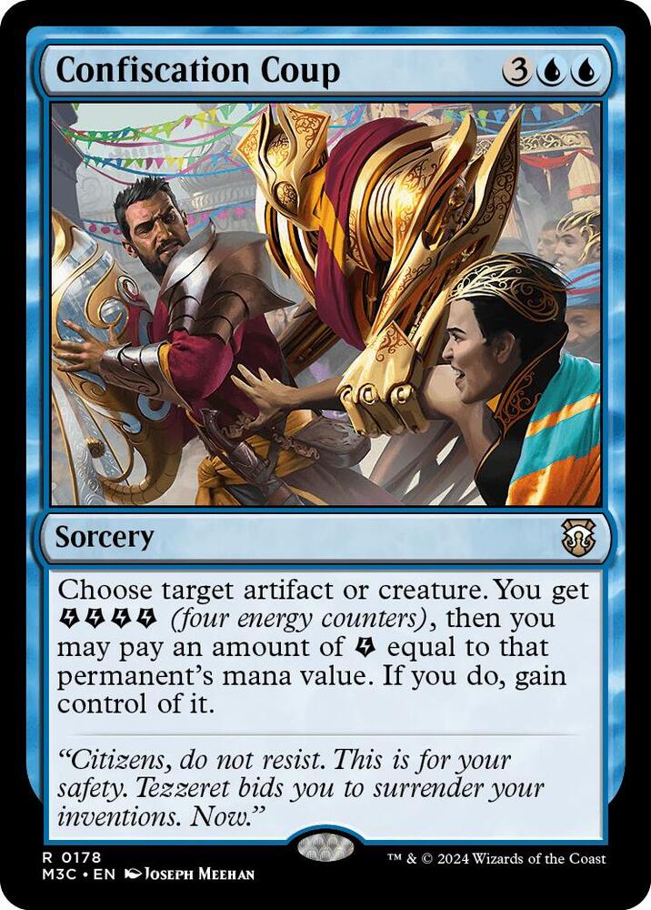 Confiscation Coup 178 (Commander: Modern Horizons 3)  | Good Games Adelaide SA