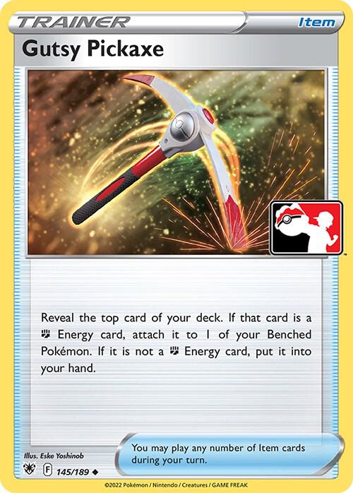 Gutsy Pickaxe Series 3 145/189 (Prize Pack Series Cards)  | Good Games Adelaide SA