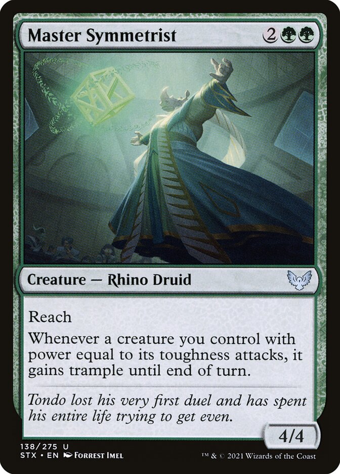 Master Symmetrist 138 (Strixhaven: School of Mages)  - Foil | Good Games Adelaide SA
