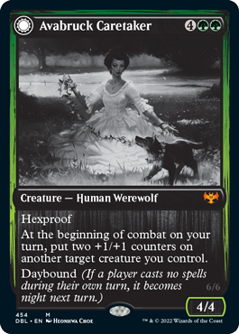 Avabruck Caretaker // Hollowhenge Huntmaster [Innistrad: Double Feature] | Good Games Adelaide SA