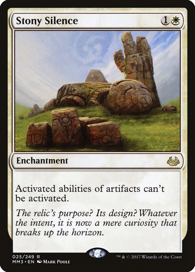 Stony Silence 25 (Modern Masters 2017)  | Good Games Adelaide SA