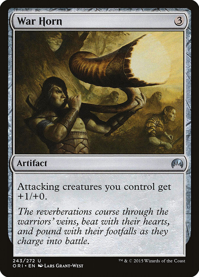 War Horn 243 (Magic Origins)  - Foil | Good Games Adelaide SA