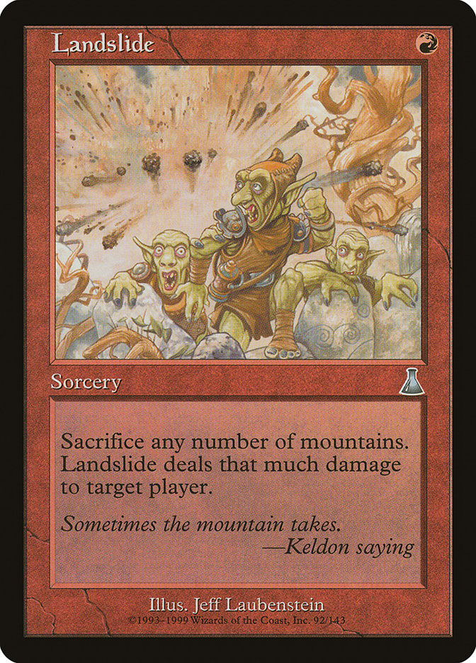 Landslide 92 (Urza's Destiny)  | Good Games Adelaide SA