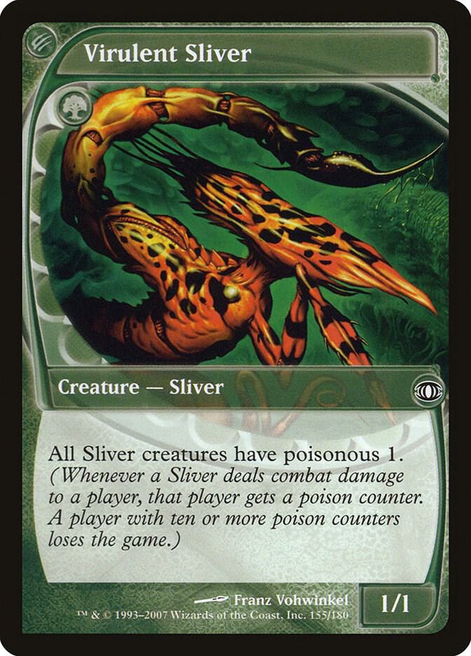 Virulent Sliver 155 (Future Sight)  | Good Games Adelaide SA