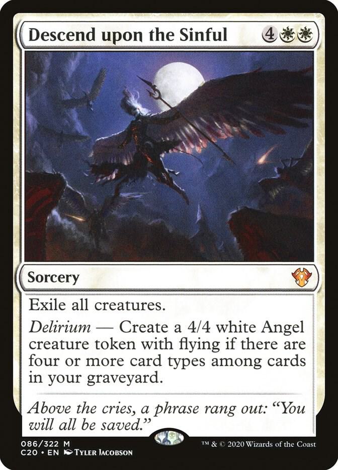 Descend upon the Sinful 86 (Commander 2020)  | Good Games Adelaide SA