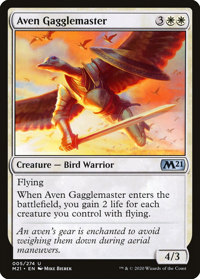 Aven Gagglemaster [Core Set 2021] | Good Games Adelaide SA