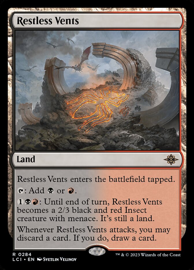 Restless Vents 284/291 (The Lost Caverns of Ixalan)  | Good Games Adelaide SA