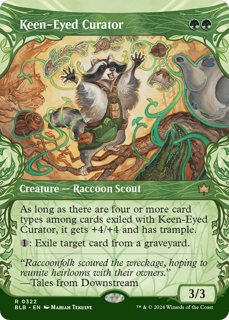 Keen-Eyed Curator (Showcase) [Bloomburrow] | Good Games Adelaide SA