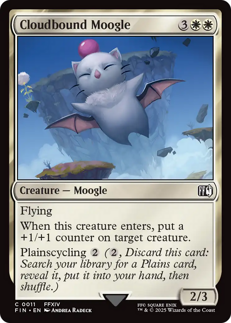 Cloudbound Moogle [FINAL FANTASY] | Good Games Adelaide SA
