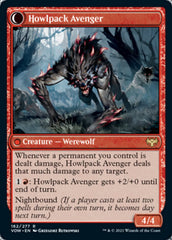 Ill-Tempered Loner // Howlpack Avenger [Innistrad: Crimson Vow] | Good Games Adelaide SA