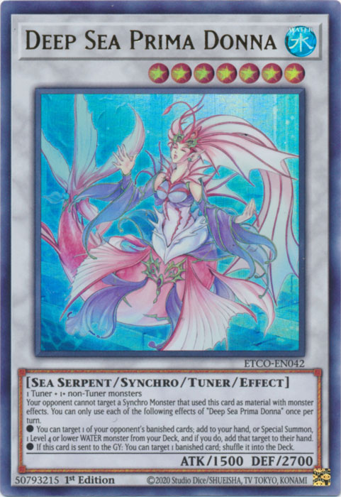 Deep Sea Prima Donna [ETCO-EN042] Ultra Rare | Good Games Adelaide SA