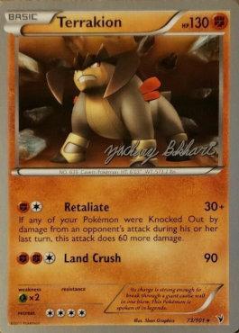 Terrakion (73/101) (CMT - Zachary Bokhari) [World Championships 2012] | Good Games Adelaide SA
