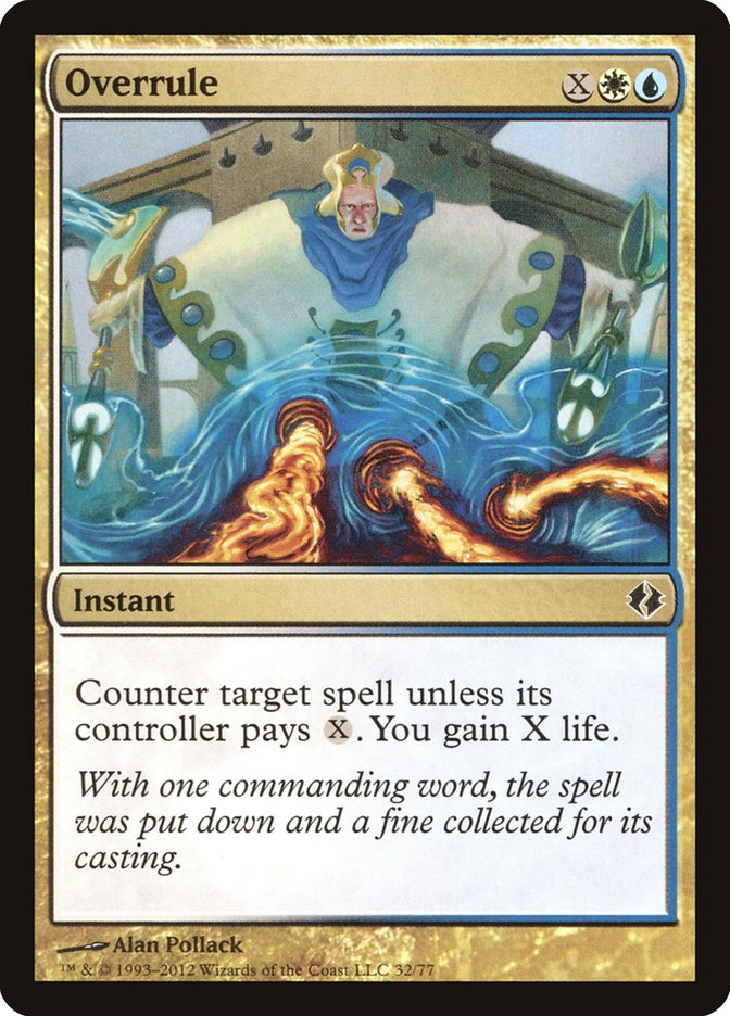 Overrule [Duel Decks: Venser vs. Koth] | Good Games Adelaide SA