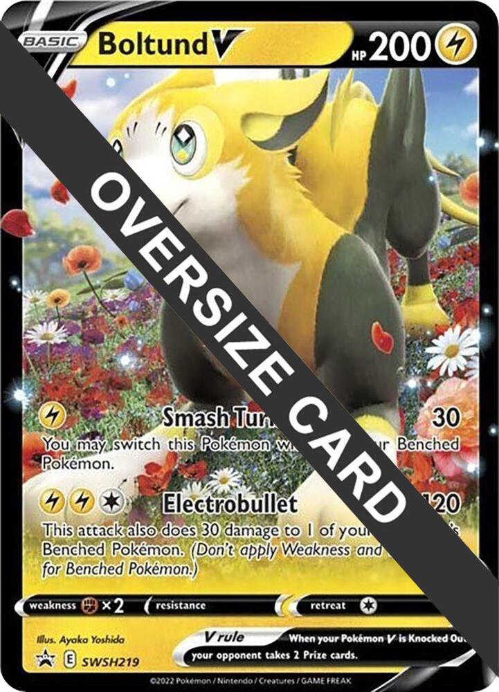Boltund V SWSH219 SWSH219 (Jumbo Cards)  - Holofoil | Good Games Adelaide SA