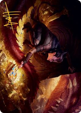 Hoard Robber Art Card Gold Stamped Signature 41 (Art Series: Adventures in the Forgotten Realms)  | Good Games Adelaide SA