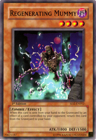 Regenerating Mummy [SD2-EN012] Common | Good Games Adelaide SA