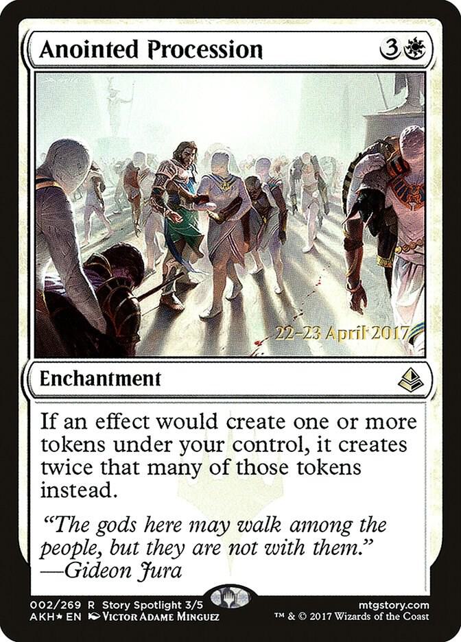 Anointed Procession 2 (Prerelease Cards)  - Foil | Good Games Adelaide SA