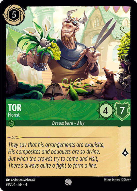 Tor Florist 91/204 (Ursula's Return)  - Cold Foil | Good Games Adelaide SA